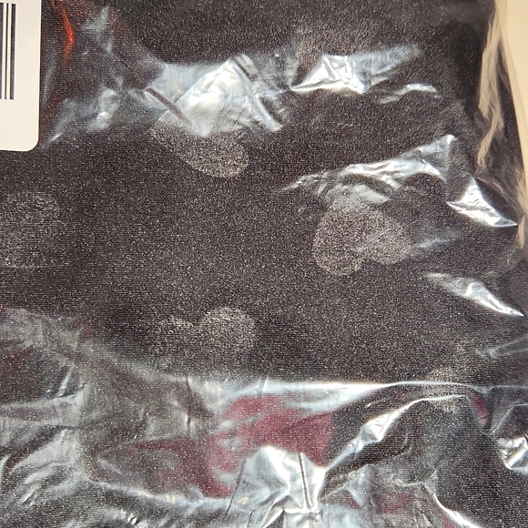 ❤️NWT VINTAGE TORRID VALENTINES DAY BIKE SHORTS - HEART PRINT - 9' HIGH WAIST - Picture 6 of 10